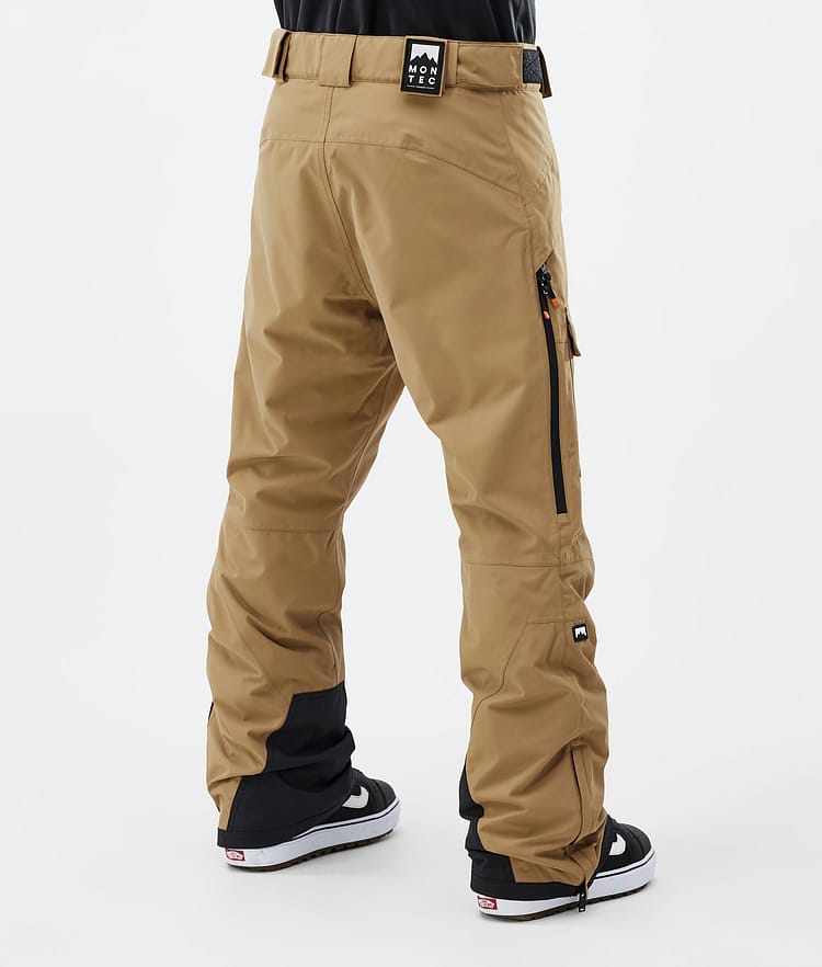 Kirin Snowboard Pants Men Gold, Image 4 of 6