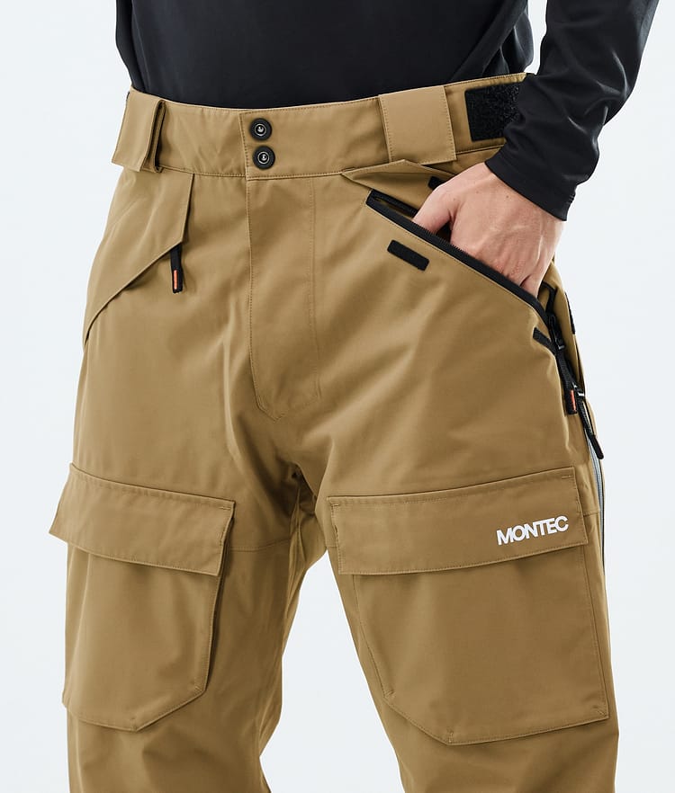 Kirin Ski Pants Men Gold, Image 4 of 5
