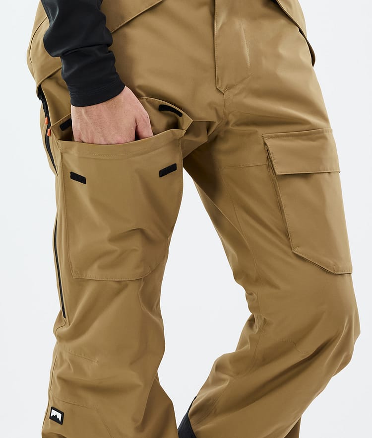 Kirin Ski Pants Men Gold, Image 5 of 5