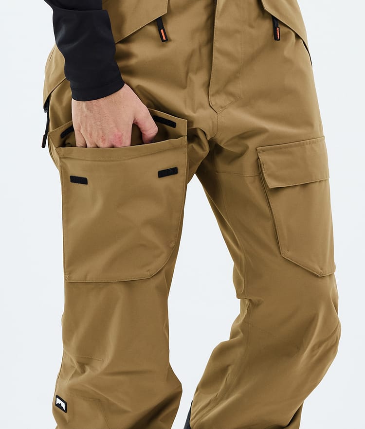 Kirin Ski Pants Men Gold, Image 5 of 5