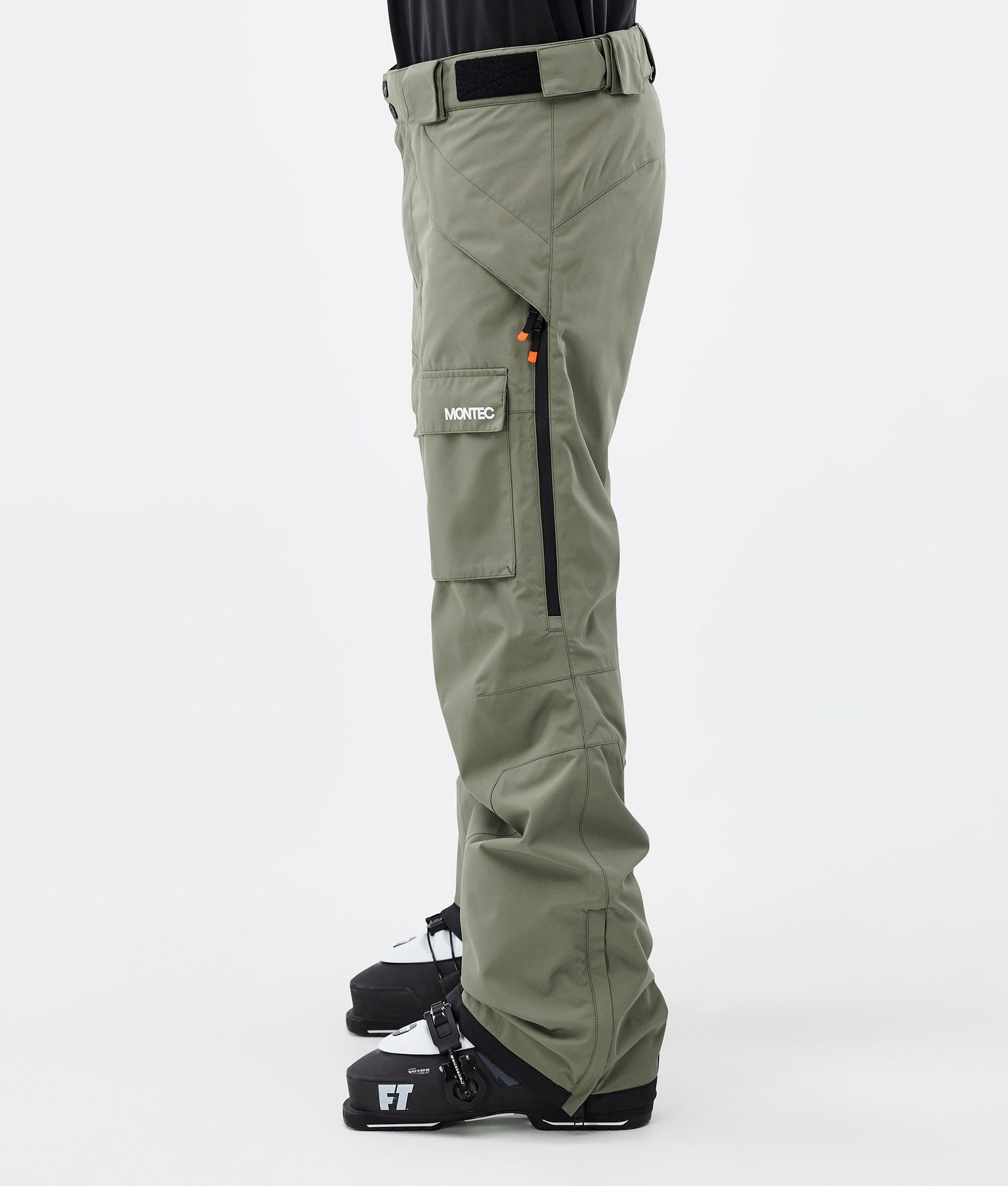 Kirin Pantalon de Ski Homme Greenish, Image 3 sur 6