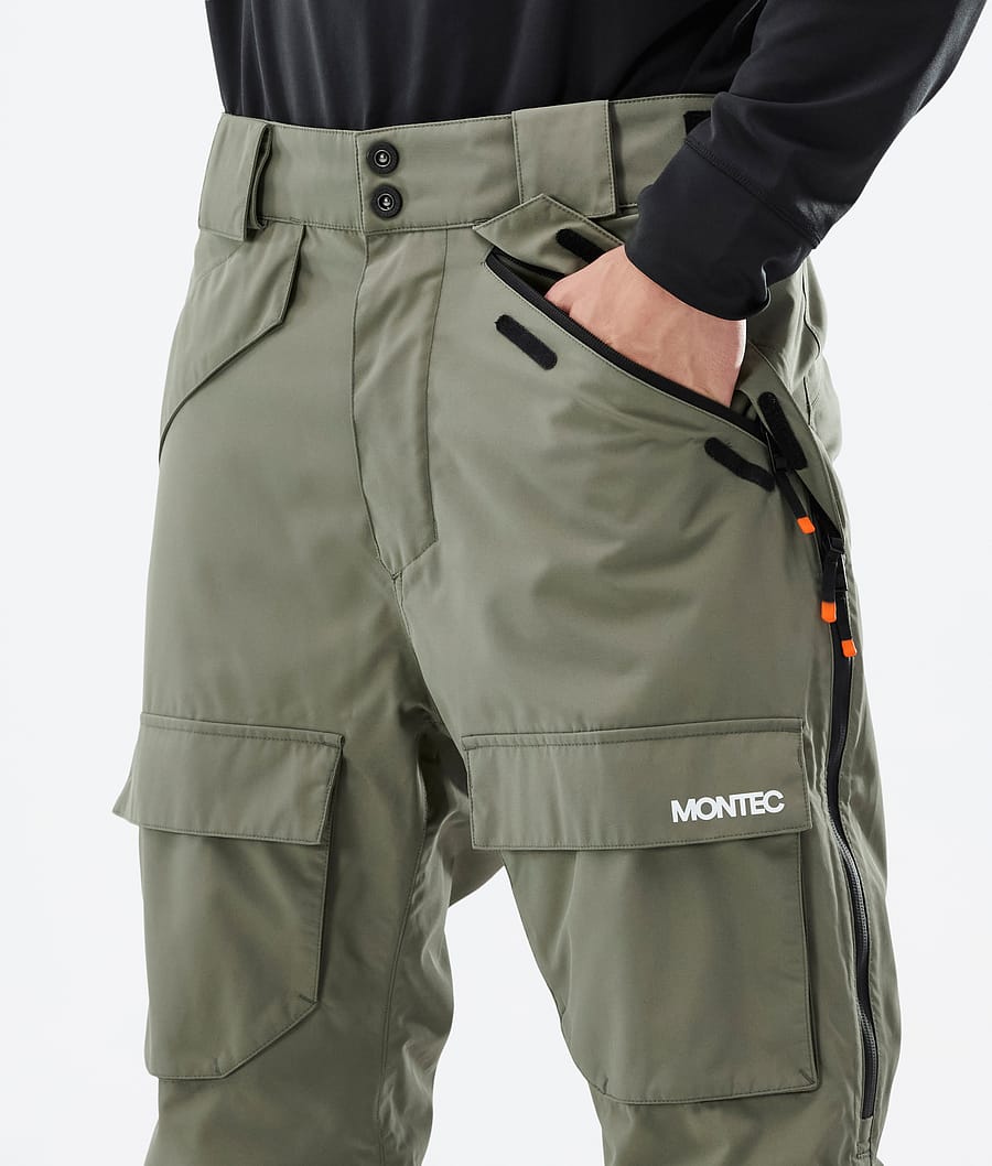 Kirin Snowboard Pants Men Greenish