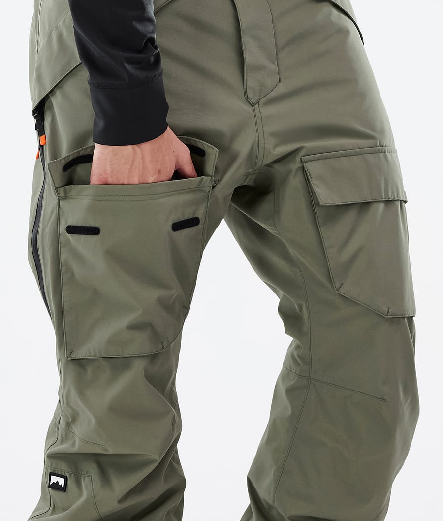 Kirin Snowboard Pants Men Greenish