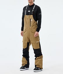 Montec Fawk スノボ パンツ メンズ Gold/Black