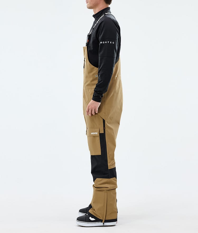 Fawk Snowboard Pants Men Gold/Black Renewed, Image 3 of 7