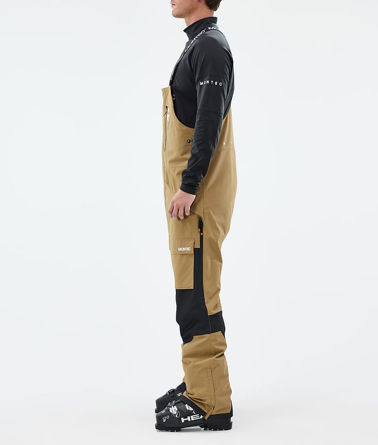 Fawk Pantalon de Ski Homme Gold/Black, Image 2 sur 6