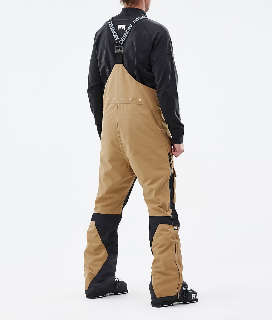 Fawk Ski Pants Men Gold/Black