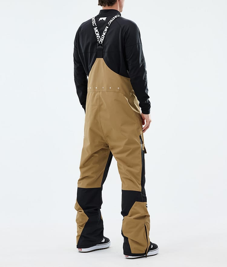 Fawk Snowboard Pants Men Gold/Black Renewed, Image 4 of 7