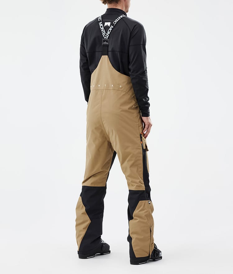 Fawk Spodnie Narciarskie Mężczyźni Gold/Black, Zdjęcie 4 z 7