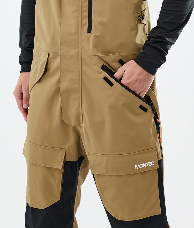 Fawk Pantalon de Ski Homme Gold/Black, Image 4 sur 6