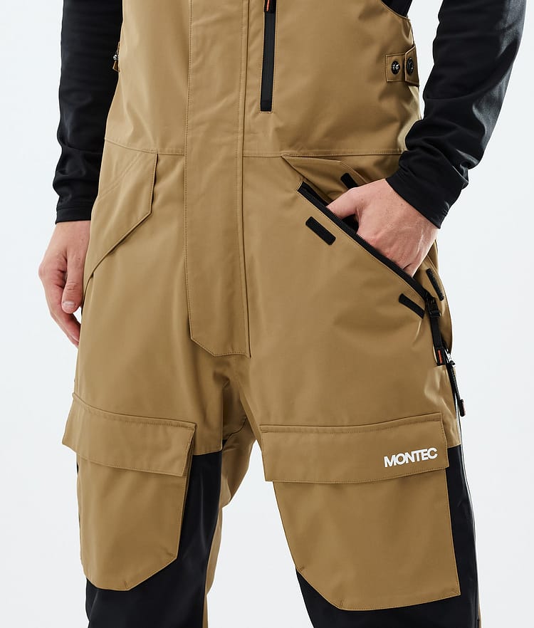 Fawk Ski Pants Men Gold/Black, Image 5 of 7