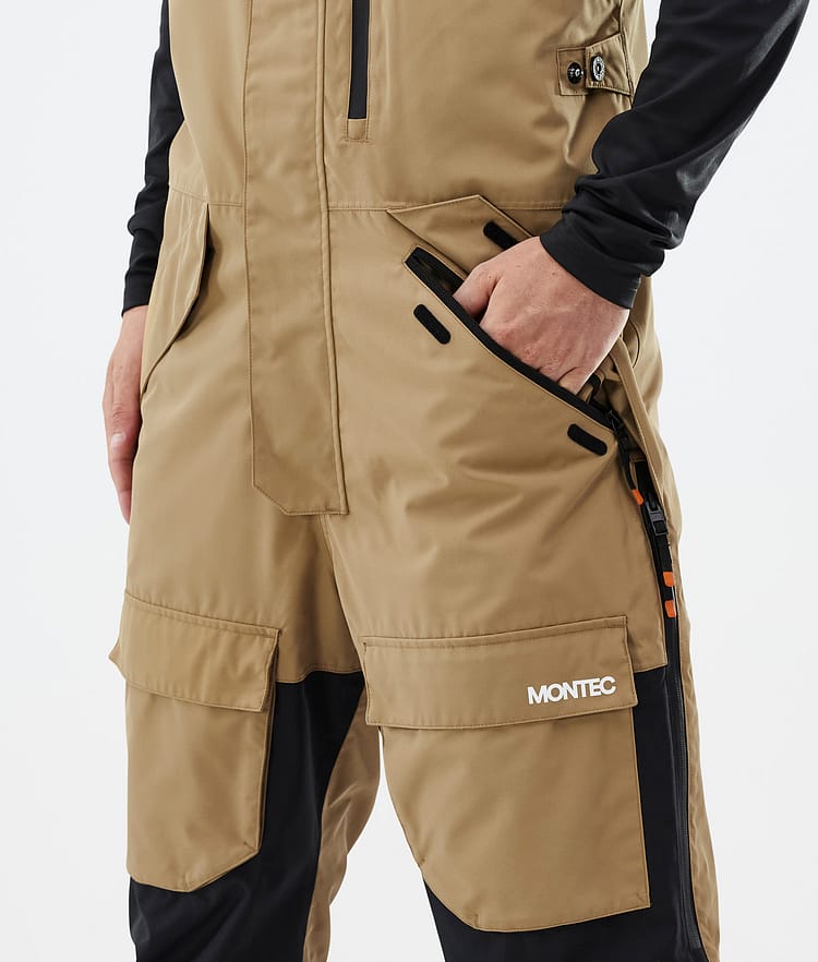 Fawk Spodnie Narciarskie Mężczyźni Gold/Black, Zdjęcie 5 z 7