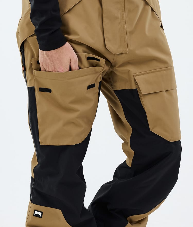 Fawk Ski Pants Men Gold/Black, Image 7 of 7