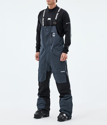 Fawk Ski Pants Men Metal Blue/Black