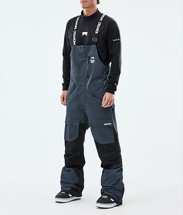 Fawk Pantalon de Snowboard Homme Metal Blue/Black