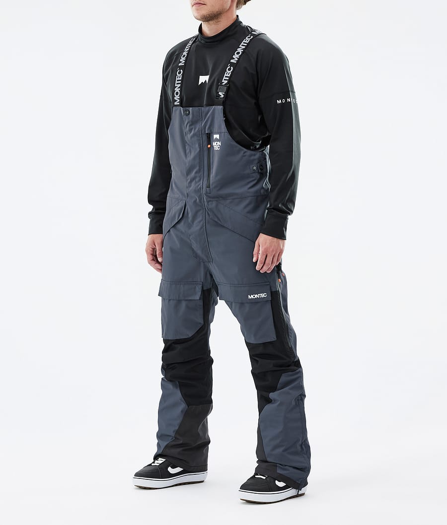 Fawk Pantalon de Snowboard Homme Metal Blue/Black
