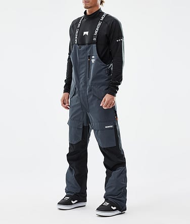Fawk Pantaloni Snowboard Uomo Metal Blue/Black