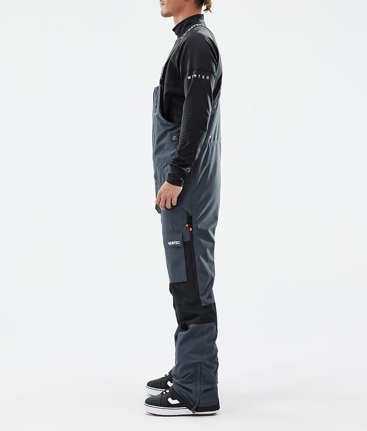 Montec Fawk Men's Snowboard Pants Black/Atlantic
