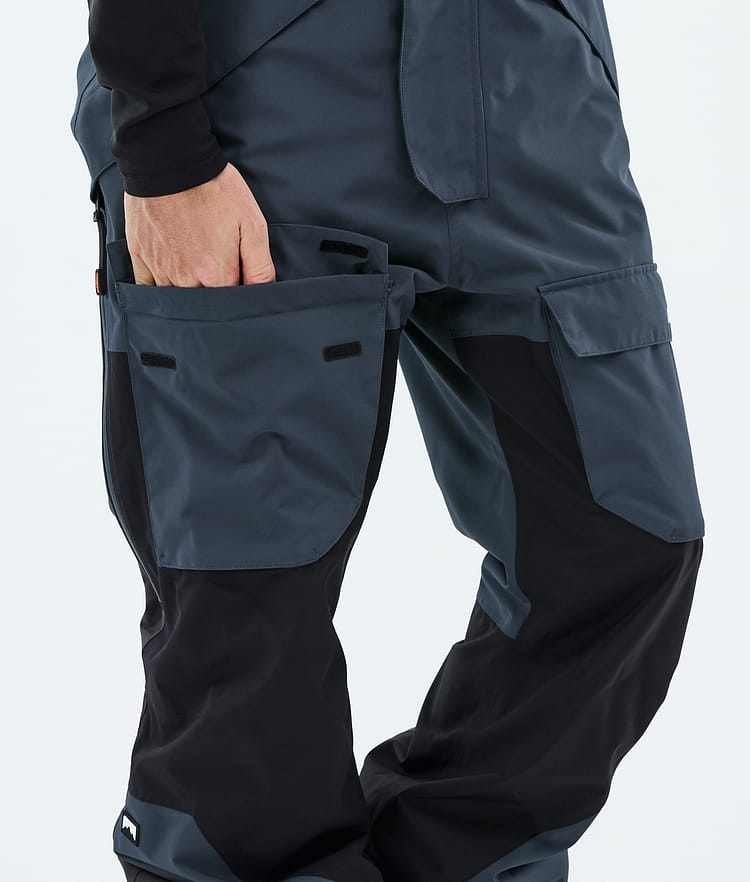 Fawk Ski Pants Men Metal Blue/Black, Image 7 of 7