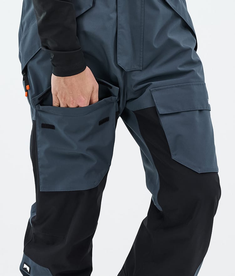 Fawk Ski Pants Men Metal Blue/Black, Image 6 of 6