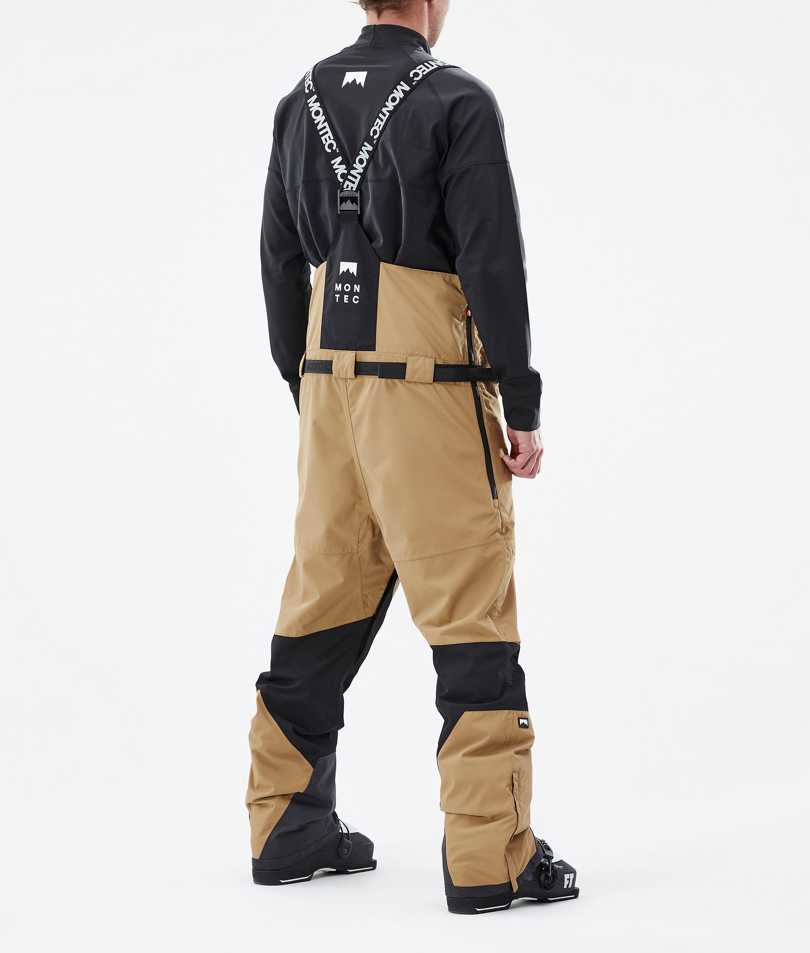 Arch Pantalon de Ski Homme Gold/Black, Image 3 sur 6