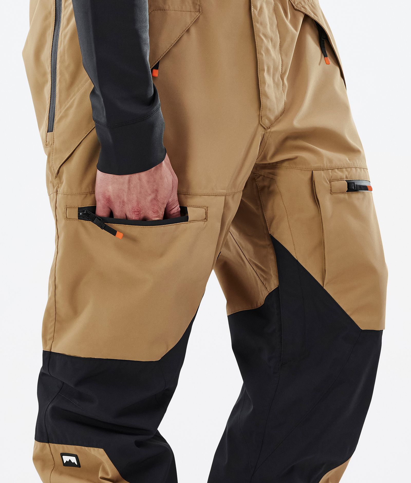 Arch Pantalon de Ski Homme Gold/Black, Image 6 sur 6