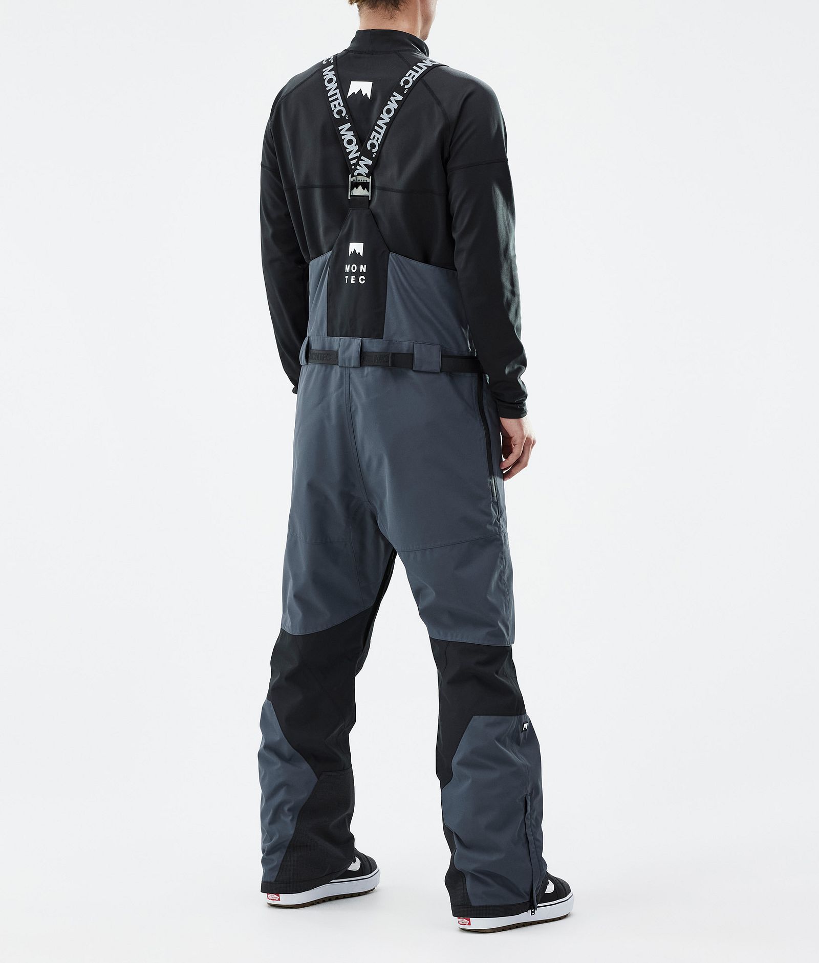 Montec Arch Pantaloni Snowboard Uomo Metal Blue/Black - Blu