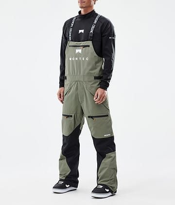 Arch Snowboard Pants Men Greenish/Black