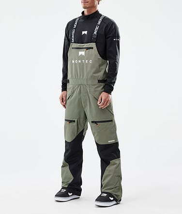 Arch Spodnie Snowboardowe Mężczyźni Greenish/Black