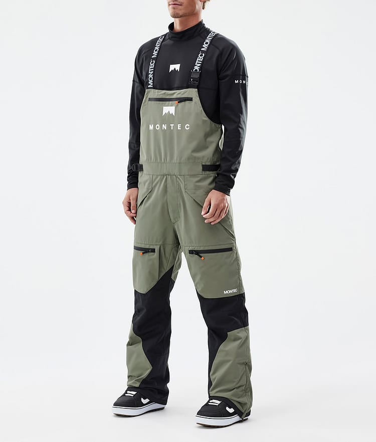 Arch Snowboard Pants Men Greenish/Black, Image 1 of 7