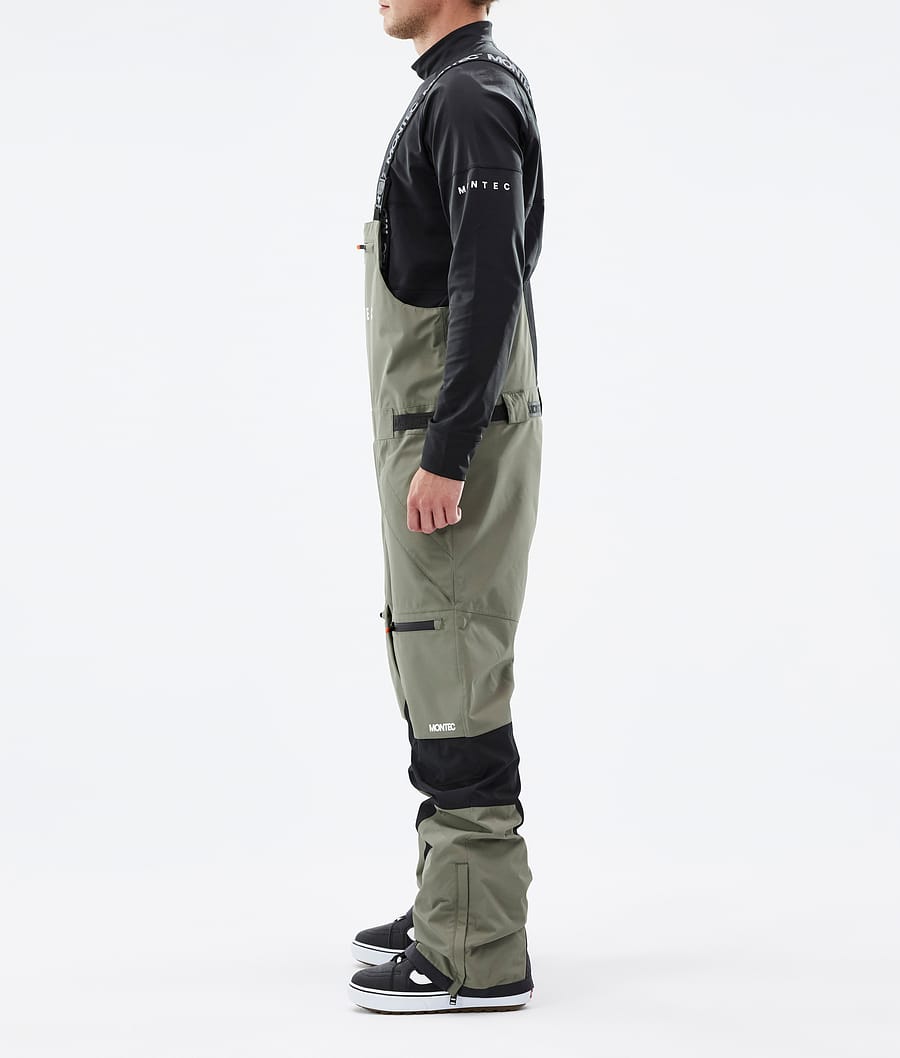 Arch Snowboard Pants Men Greenish/Black