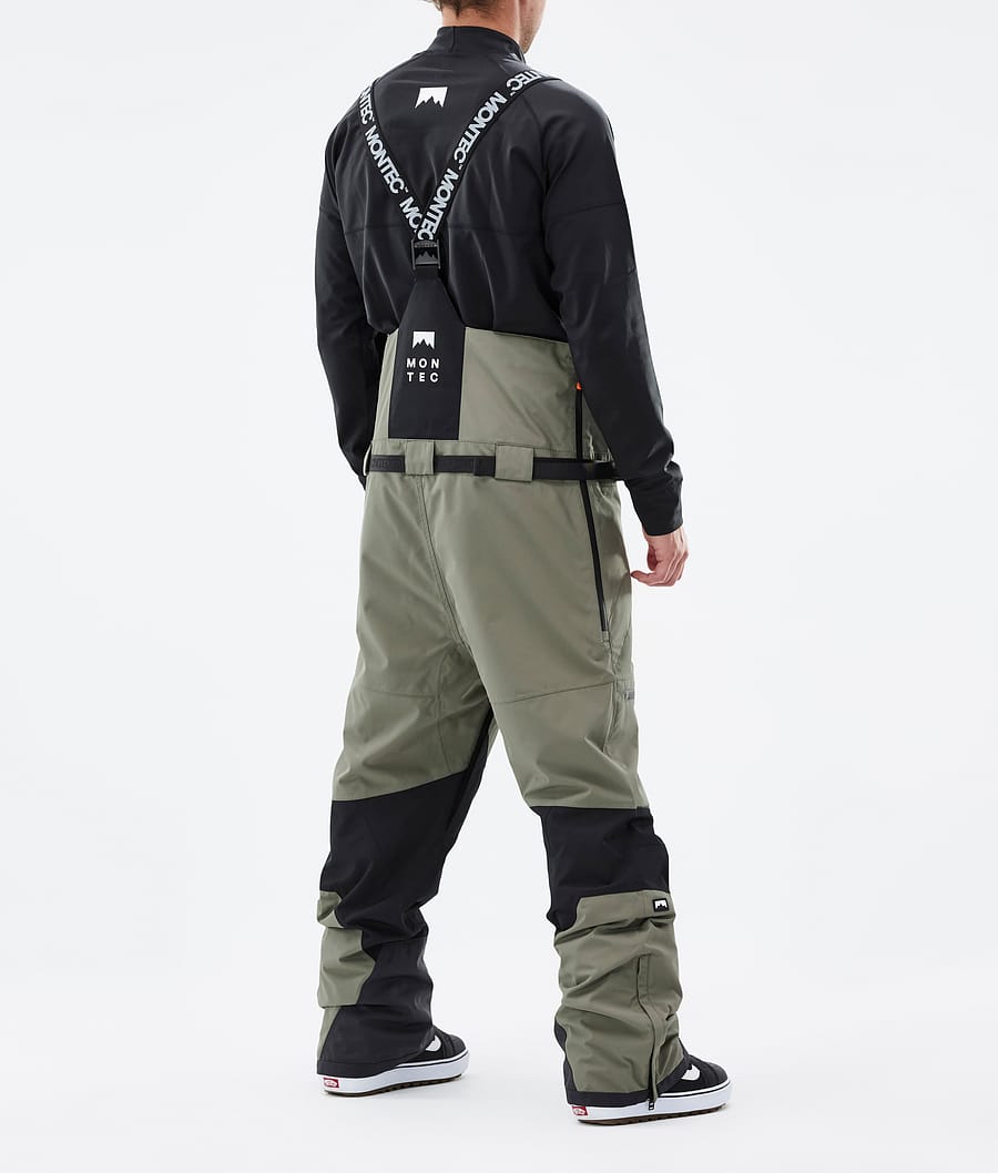 Arch Snowboard Pants Men Greenish/Black