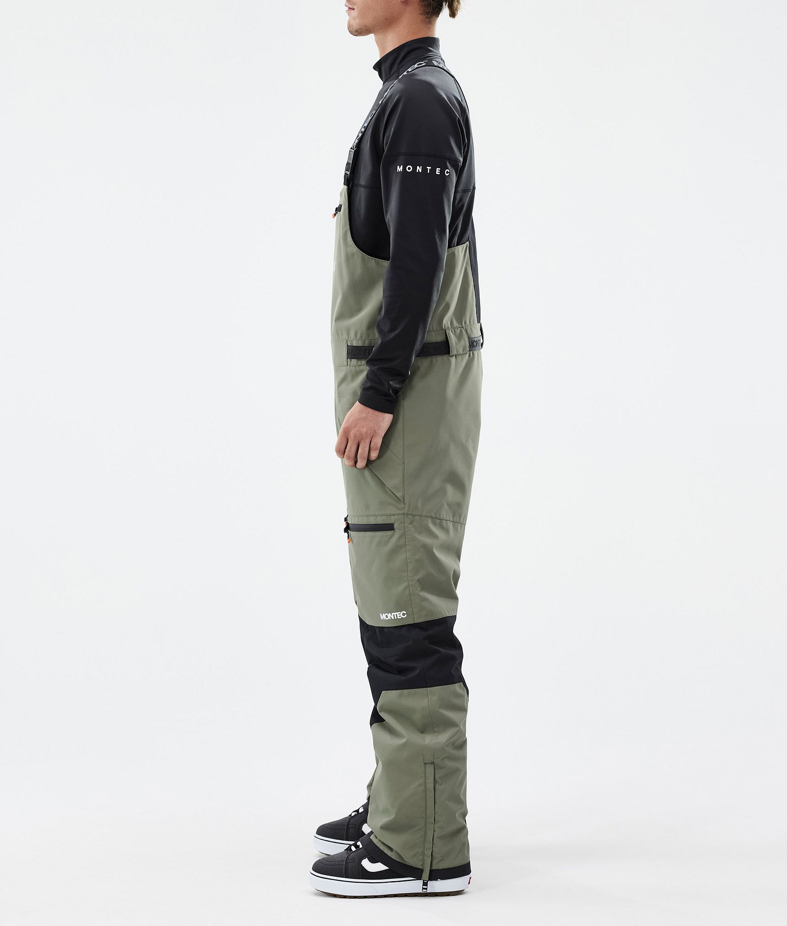 Arch Snowboard Pants Men Greenish/Black, Image 3 of 7