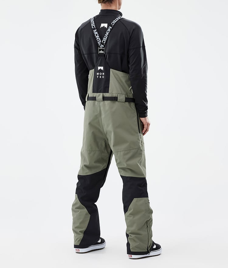 Montec Arch Pantalones Snowboard Hombre Greenish/Black - Verde