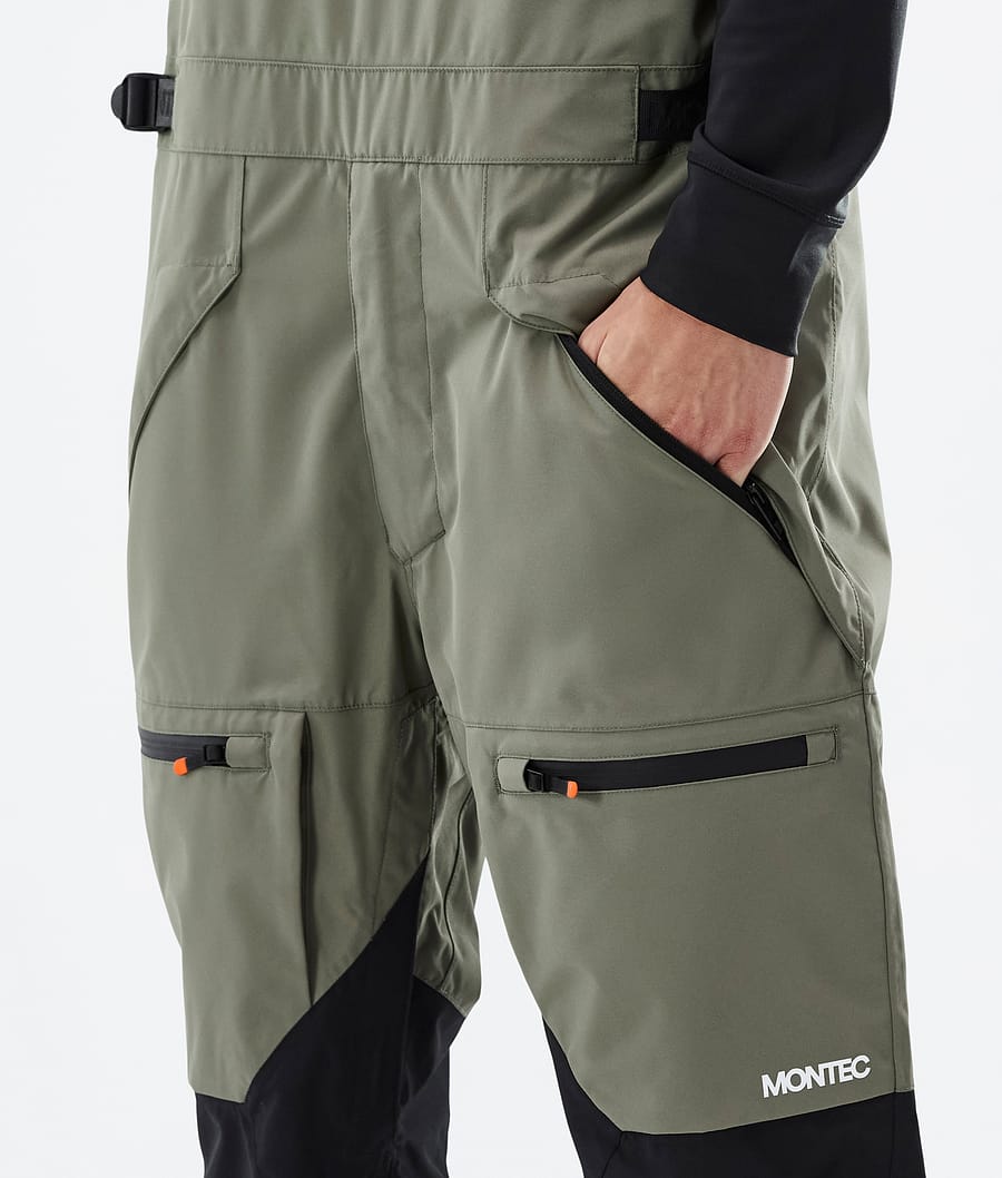 Arch Snowboard Pants Men Greenish/Black