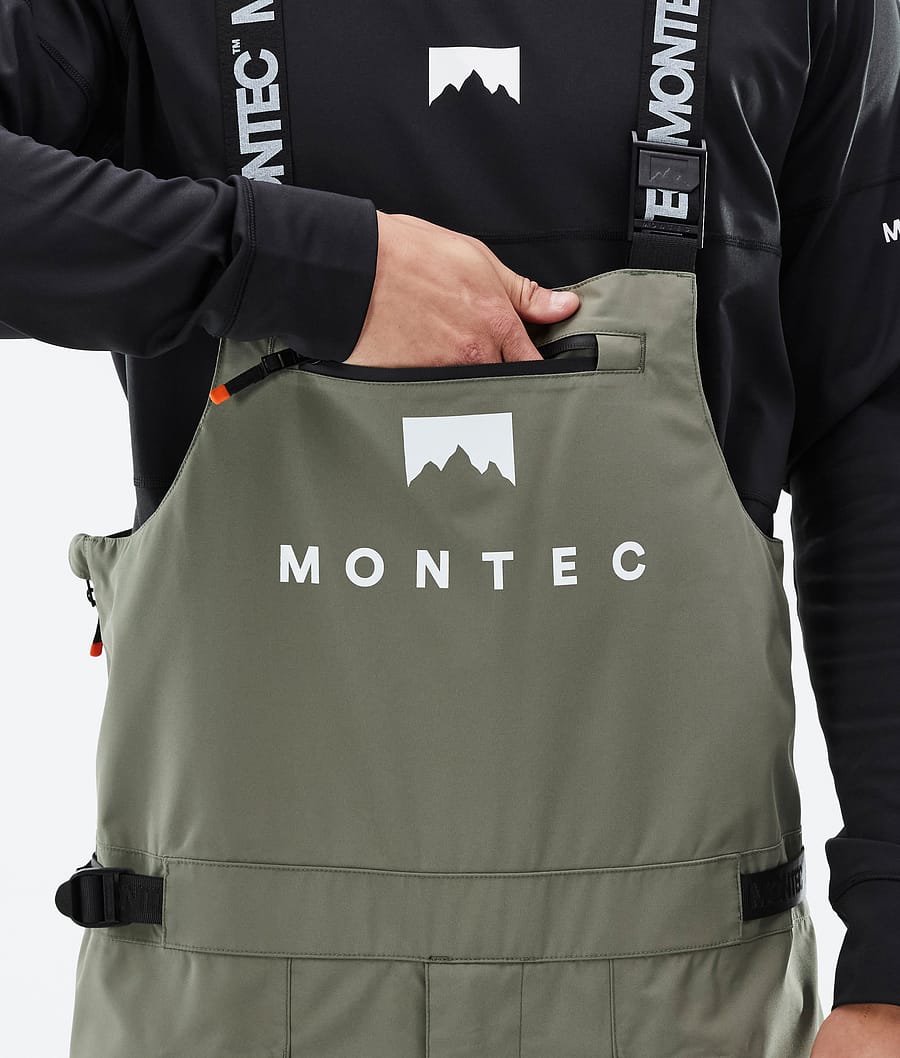 Arch Ski Pants Men Greenish/Black