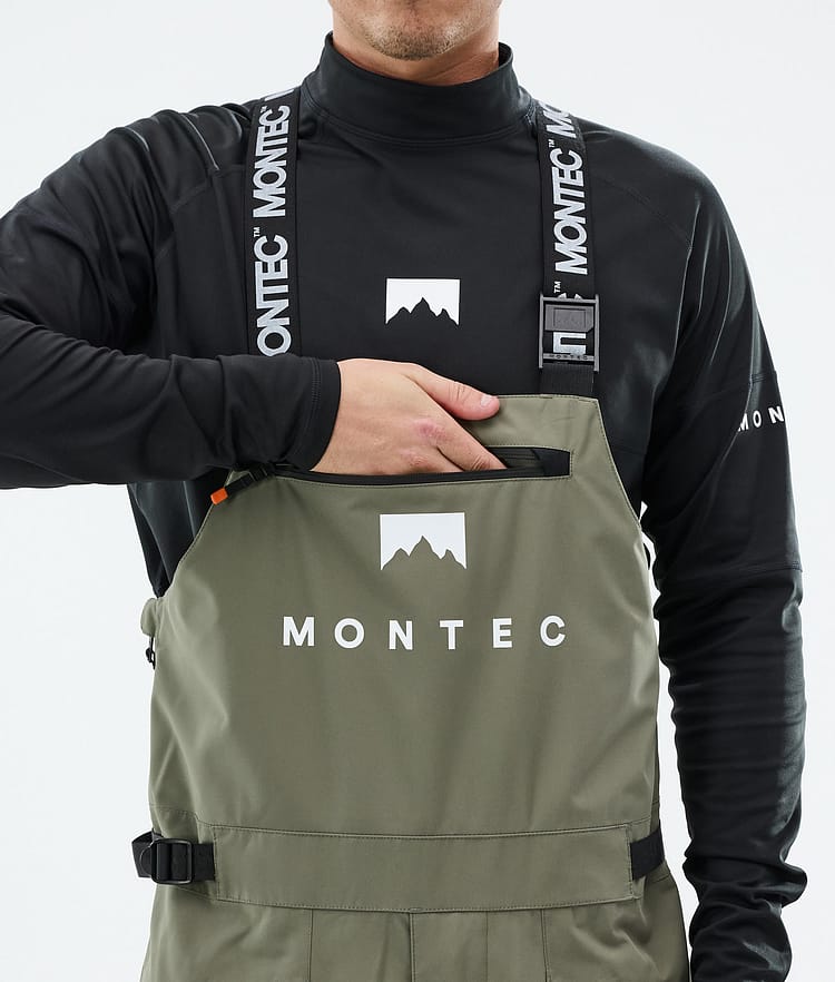 Arch Ski Pants Men Greenish/Black, Image 5 of 6