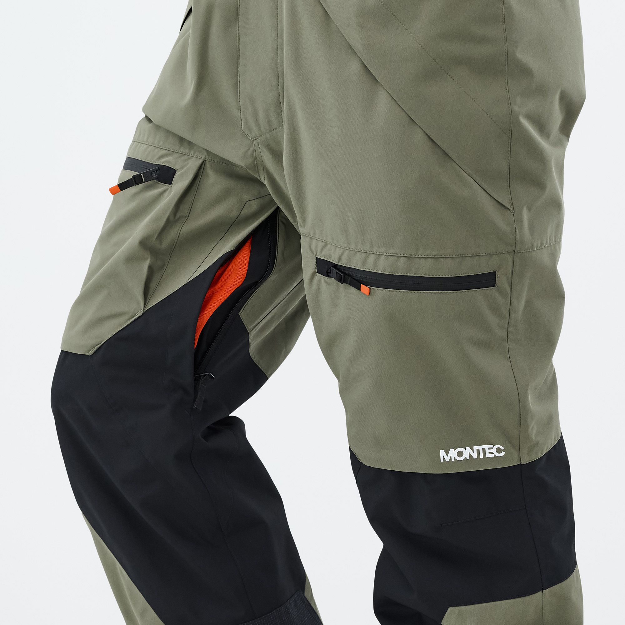 Montec Arch スノボ パンツ メンズ Greenish/Black - グリーン