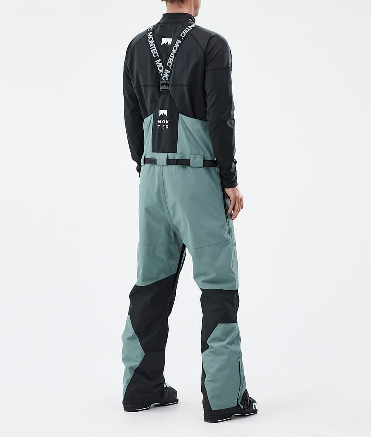 Montec Arch Pantaloni Sci Uomo Atlantic/Black - Verde