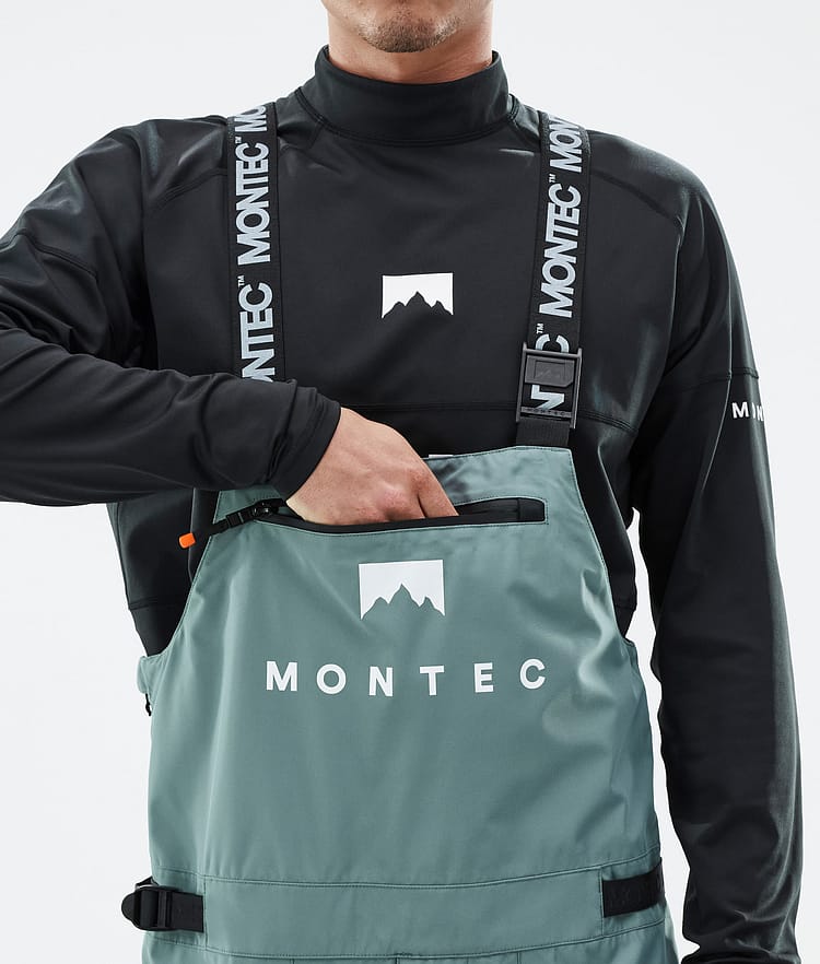 Montec Arch Chaqueta Esquí Hombre Atlantic/Black - Verde