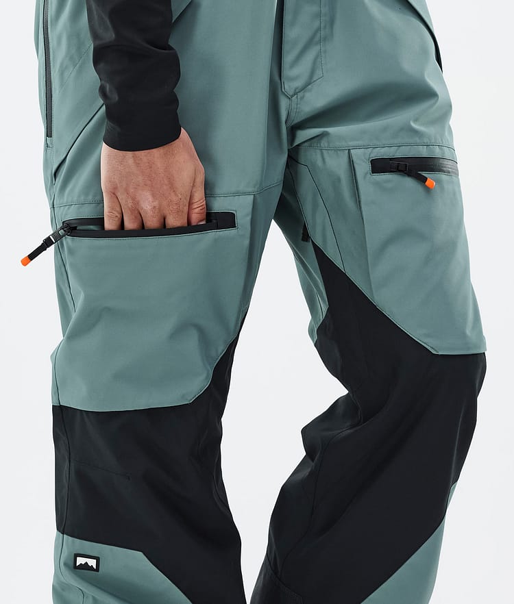 Montec Arch Pantalones Snowboard Hombre Atlantic/Black - Verde