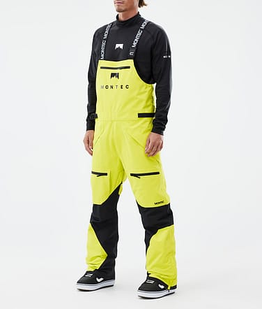 Arch Pantaloni Snowboard Uomo Bright Yellow/Black