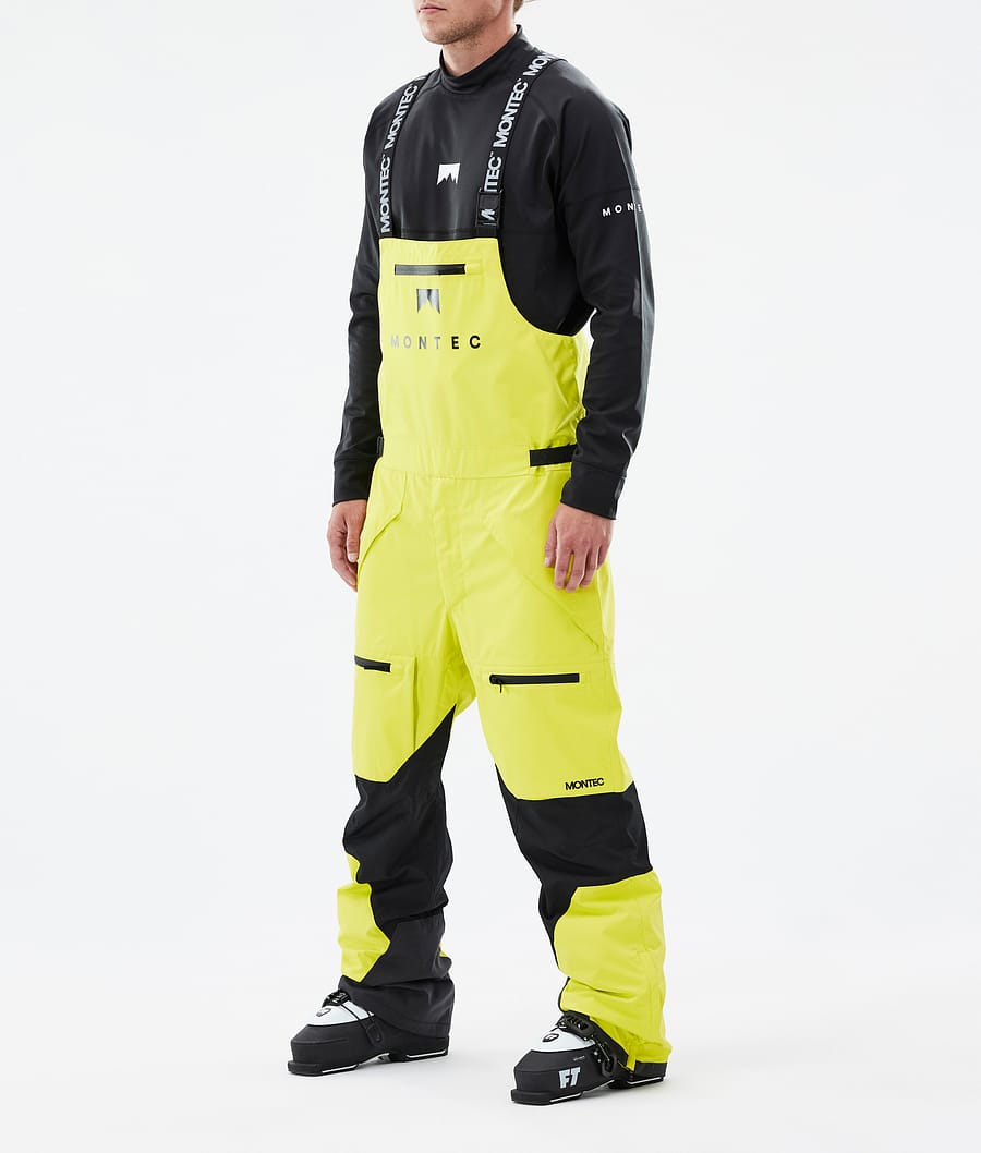 Arch Ski Pants Men Bright Yellow/Black