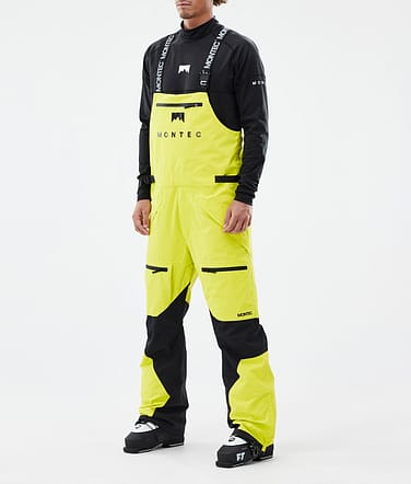 Arch Ski Pants Men Bright Yellow/Black