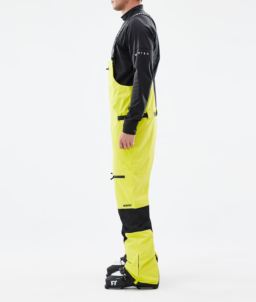 Arch Ski Pants Men Bright Yellow/Black