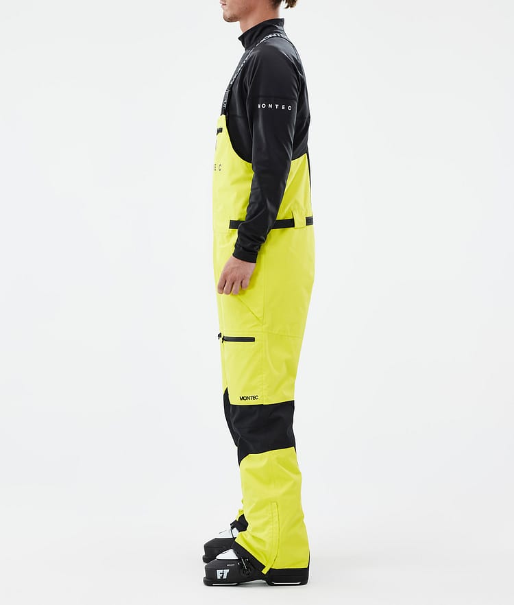Montec Arch Pantaloni Sci Uomo Bright Yellow/Black