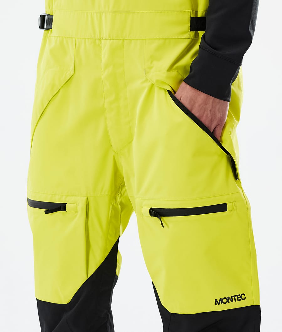 Arch Ski Pants Men Bright Yellow/Black
