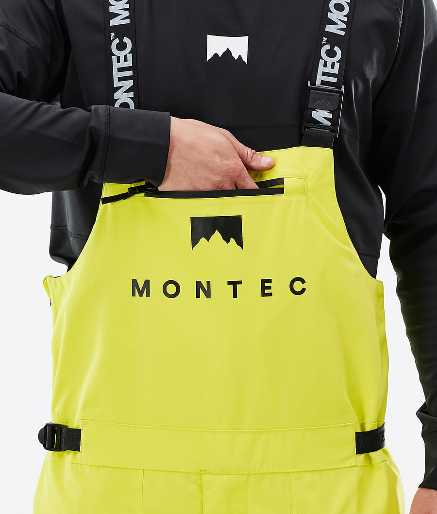 Arch Ski Pants Men Bright Yellow/Black