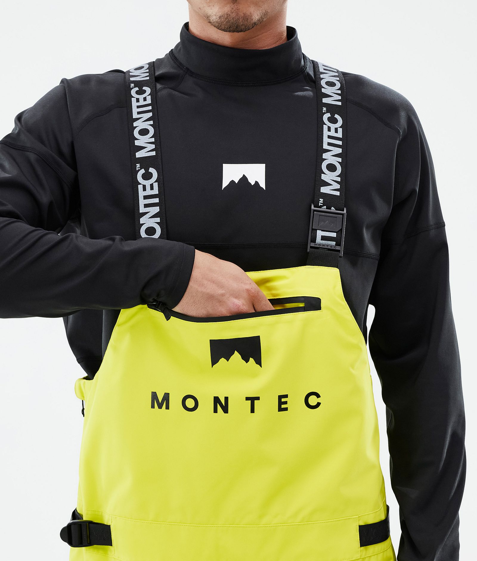 Montec Arch Chaqueta Snowboard Hombre Bright Yellow/Black