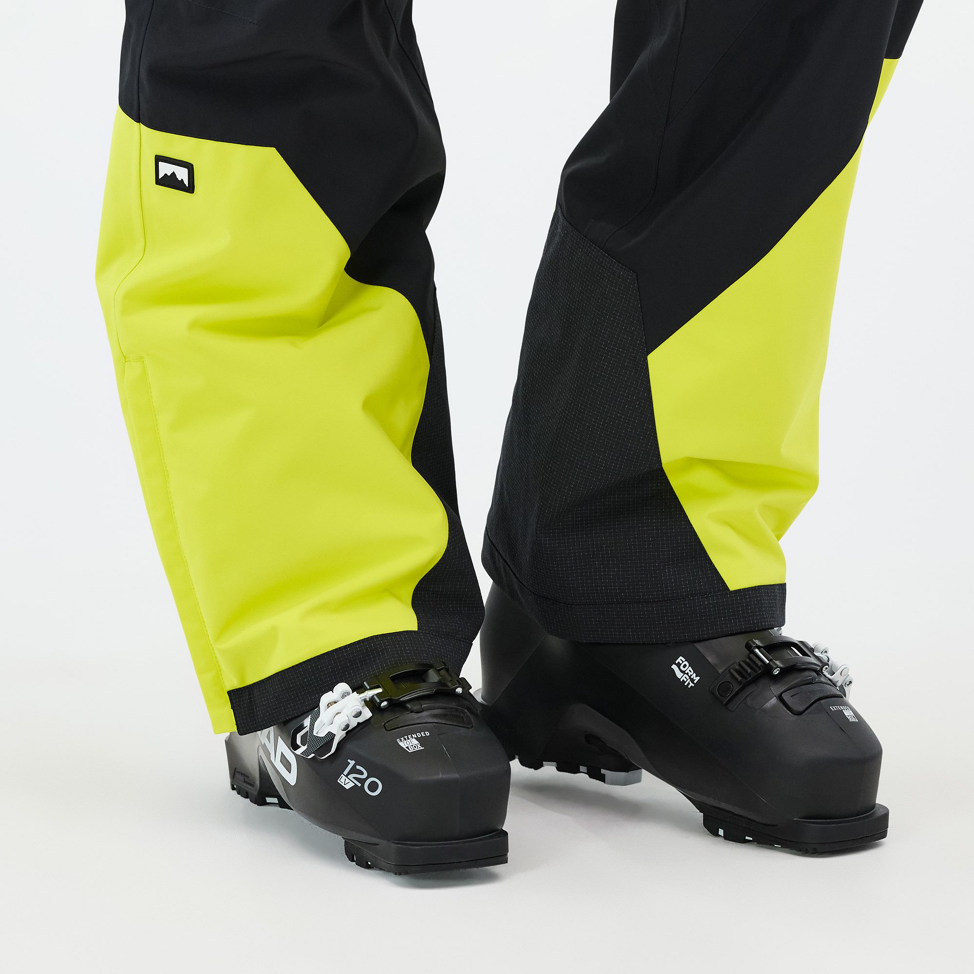 Montec Arch Ski Pants Men Bright Yellow/Black | Montecwear.com